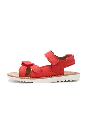 Детские кожаные сандалии POM D`API красного цвета по цене 9660 руб., арт. WAFF JIMY/NUBUCK/24-27 | Фото 2 Детские кожаные сандалии POM D`API красного цвета, арт. WAFF JIMY/NUBUCK/24-27 | Фото 2 (Статус проверки: Проверено, Проверена категория; Материал внешний: Кожа; Материал внутренний: Натуральная кожа)