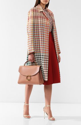 Женская сумка gancini SALVATORE FERRAGAMO светло-розовая цвета, арт. Z-0704170 купить в ЦУМ | Фото №2 Сумка Gancini Salvatore Ferragamo светло-розовая цвета | Фото №2
