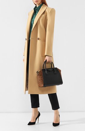 Женская сумка antigona small GIVENCHY черная цвета, арт. BB500CB0E2 купить в ЦУМ | Фото №2 Сумка Antigona small Givenchy черная цвета | Фото №2