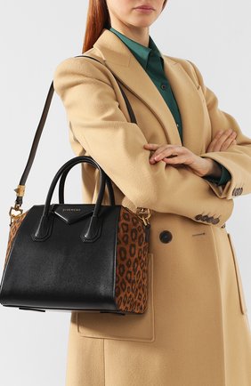 Женская сумка antigona small GIVENCHY черная цвета, арт. BB500CB0E2 купить в ЦУМ | Фото №5 Сумка Antigona small Givenchy черная цвета | Фото №5