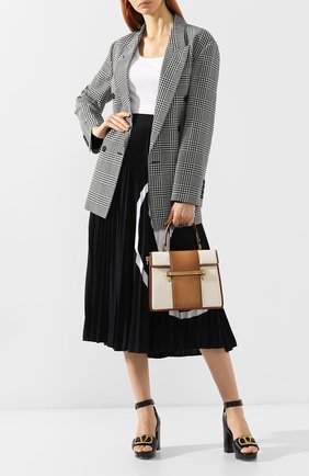 Женская сумка valentino garavani uptown VALENTINO коричневая цвета, арт. RW2B0C91/CHX купить в ЦУМ | Фото №2 Сумка Valentino Garavani Uptown Valentino коричневая цвета | Фото №2