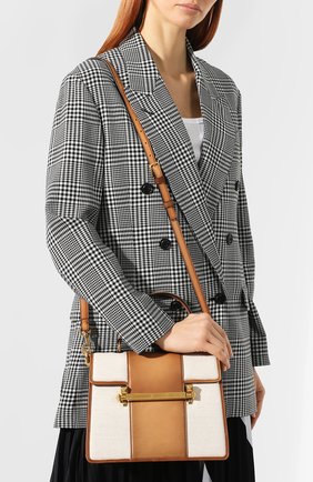 Женская сумка valentino garavani uptown VALENTINO коричневая цвета, арт. RW2B0C91/CHX купить в ЦУМ | Фото №5 Сумка Valentino Garavani Uptown Valentino коричневая цвета | Фото №5
