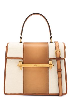 Женская сумка valentino garavani uptown VALENTINO коричневая цвета, арт. RW2B0C91/CHX купить в ЦУМ | Фото №6 Сумка Valentino Garavani Uptown Valentino коричневая цвета | Фото №6