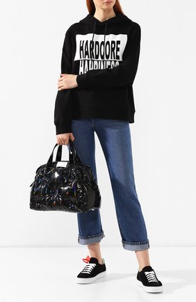 Женская сумка glam slam MAISON MARGIELA черная цвета, арт. S56WD0068/PR815 купить в ЦУМ | Фото №2 Сумка Glam Slam Maison Margiela черная цвета | Фото №2