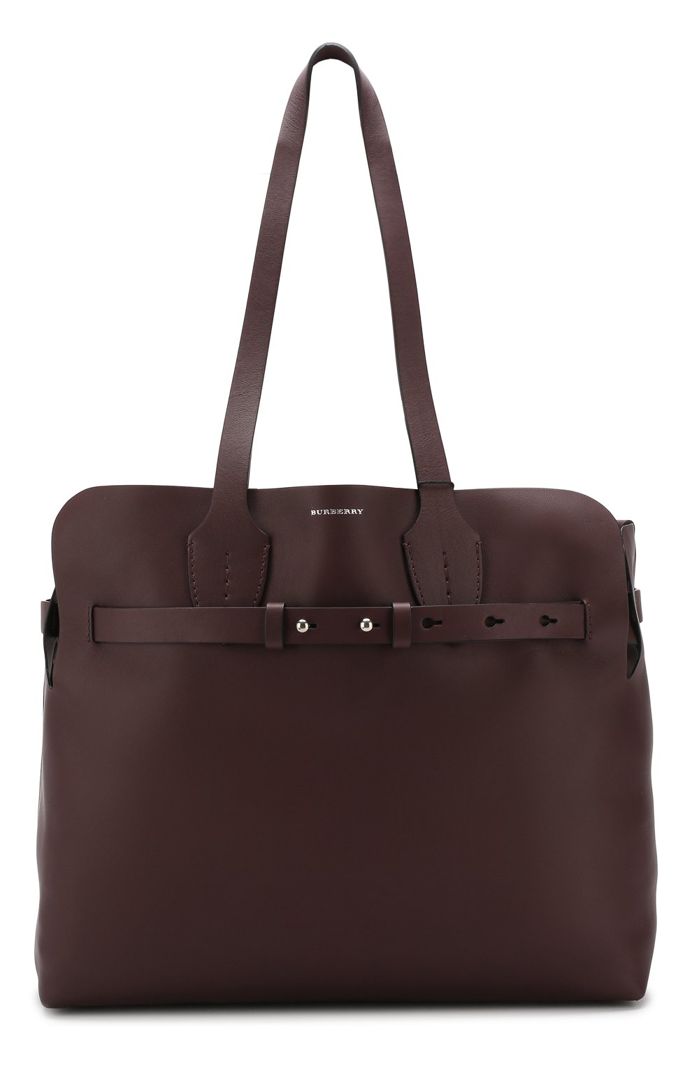 Сумка Soft Belt Bag Burberry бордовая цвета | Фото №1