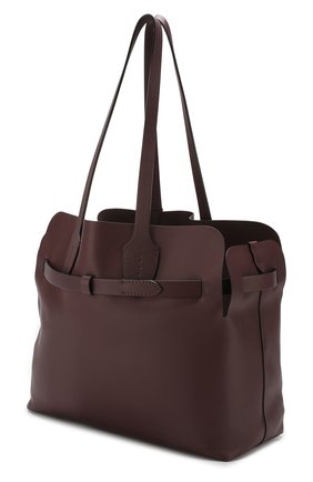 Женская сумка soft belt bag BURBERRY бордовая цвета, арт. 8006569 купить в ЦУМ | Фото №4 Сумка Soft Belt Bag Burberry бордовая цвета | Фото №4