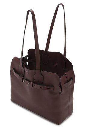 Женская сумка soft belt bag BURBERRY бордовая цвета, арт. 8006569 купить в ЦУМ | Фото №5 Сумка Soft Belt Bag Burberry бордовая цвета | Фото №5