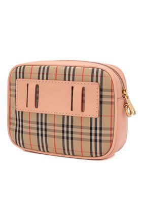 Женская розовая поясная сумка link Burberry, арт. 8007510 купить в ЦУМ | Фото №3 Поясная сумка Link Burberry розовая | Фото №3