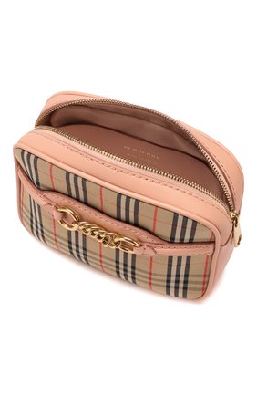 Женская розовая поясная сумка link Burberry, арт. 8007510 купить в ЦУМ | Фото №4 Поясная сумка Link Burberry розовая | Фото №4