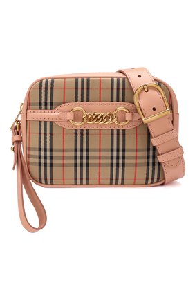 Женская розовая поясная сумка link Burberry, арт. 8007510 купить в ЦУМ | Фото №5 Поясная сумка Link Burberry розовая | Фото №5
