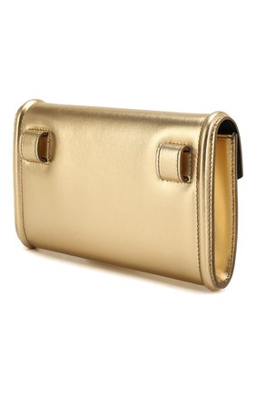 Женская золотая поясная сумка devotion Dolce & Gabbana, арт. BB6706/A1016 купить в ЦУМ | Фото №3 Поясная сумка Devotion Dolce & Gabbana золотая | Фото №3