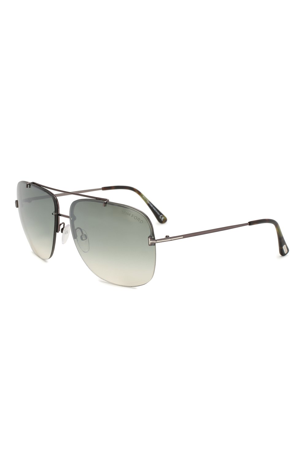 Мужские солнцезащитные очки TOM FORD светло-серого цвета, арт. TF620 08Q | Фото 1