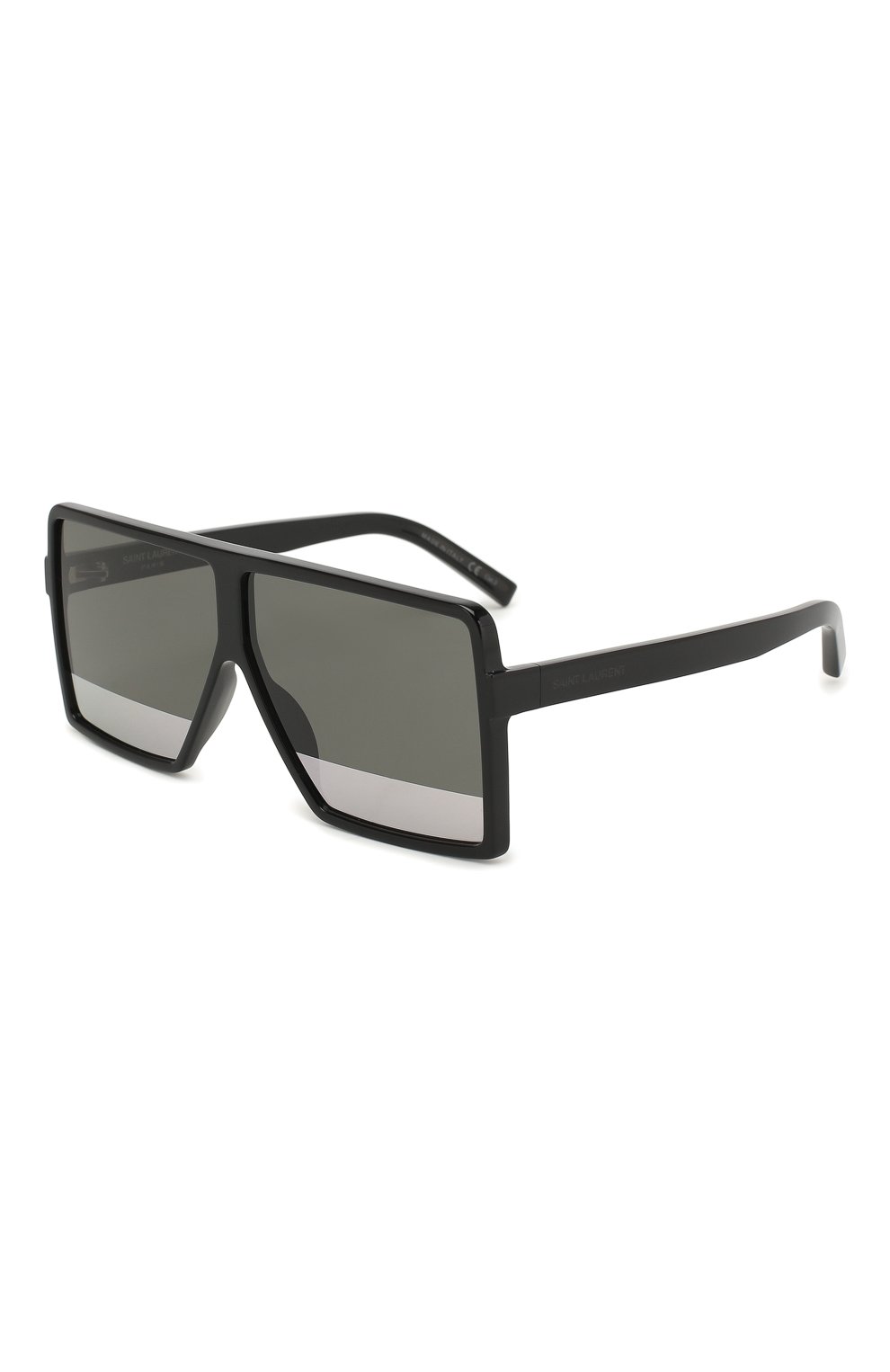 Женские солнцезащитные очки SAINT LAURENT черного цвета, арт. SL 183 BETTY S 002 | Фото 1