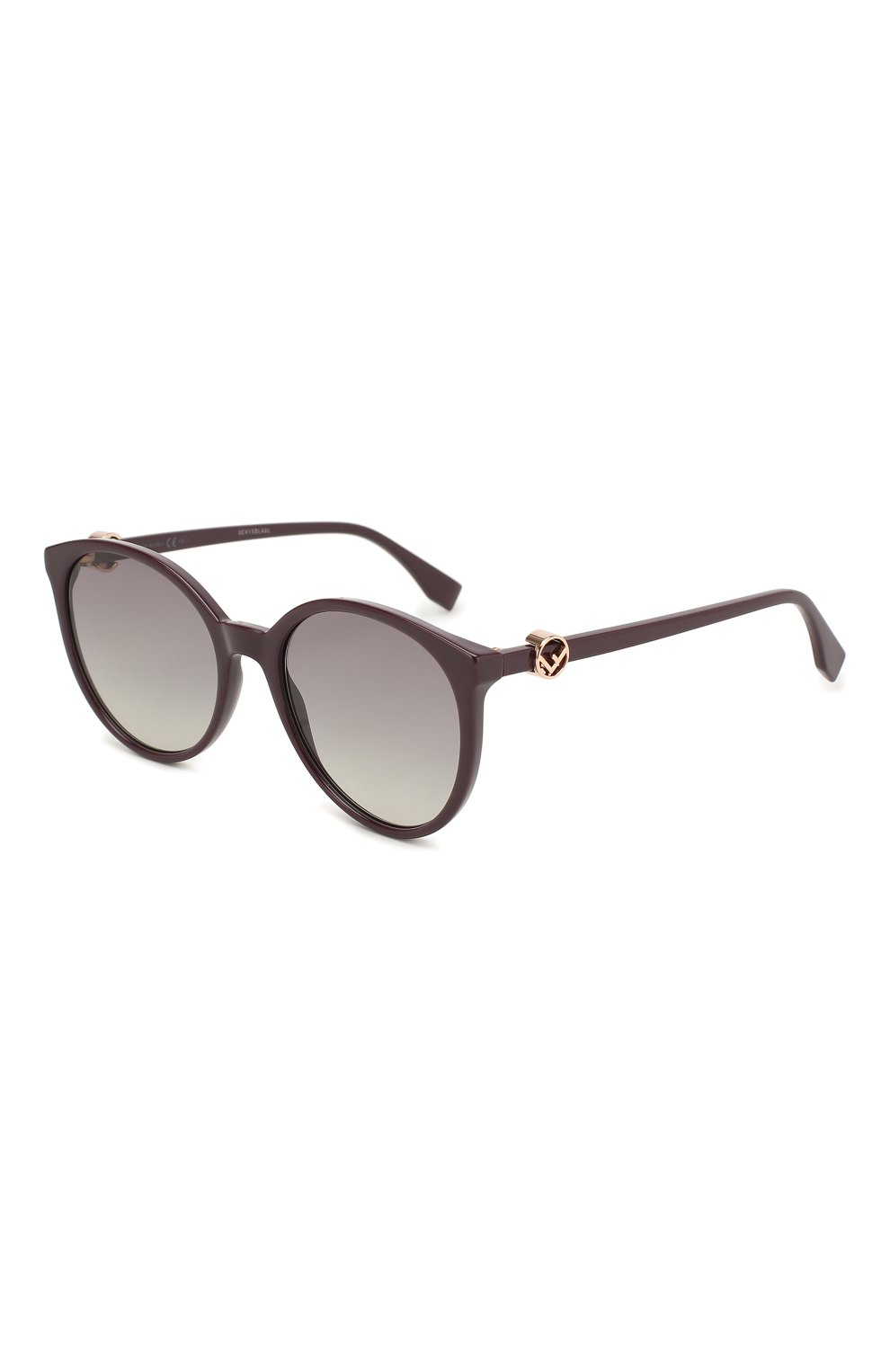 Женские солнцезащитные очки FENDI фиолетового цвета, арт. 0288 0T7 | Фото 1