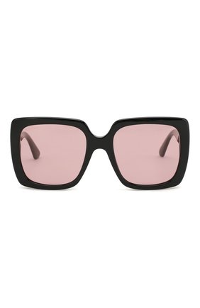 Женские солнцезащитные очки GUCCI черного цвета по цене 23150 руб., арт. GG0418 002 | Фото 3 Женские солнцезащитные очки GUCCI черного цвета, арт. GG0418 002 | Фото 3