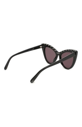 Женские солнцезащитные очки STELLA MCCARTNEY черного цвета по цене 27250 руб., арт. SC0163 003 | Фото 4 Женские солнцезащитные очки STELLA MCCARTNEY черного цвета, арт. SC0163 003 | Фото 4