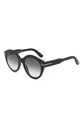 Женские солнцезащитные очки TOM FORD черного цвета по цене 22700 руб., арт. TF661 01B | Фото 1 Женские солнцезащитные очки TOM FORD черного цвета, арт. TF661 01B | Фото 1