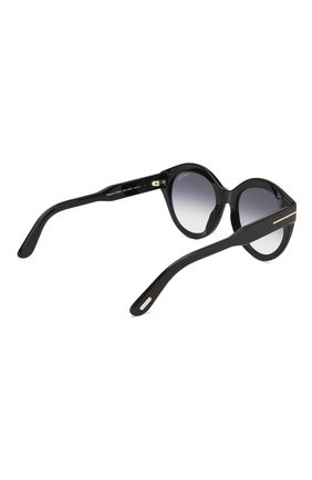 Женские солнцезащитные очки TOM FORD черного цвета по цене 19500 руб., арт. TF661 01B | Фото 4 Женские солнцезащитные очки TOM FORD черного цвета, арт. TF661 01B | Фото 4