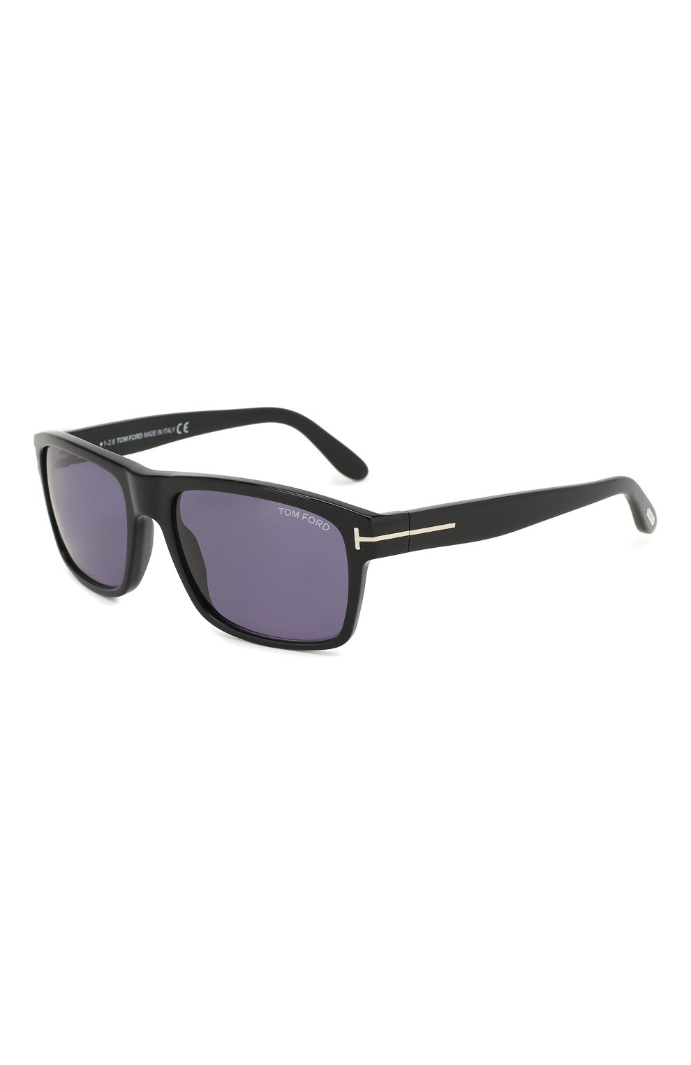 Мужские солнцезащитные очки TOM FORD черного цвета, арт. TF678 01V | Фото 1
