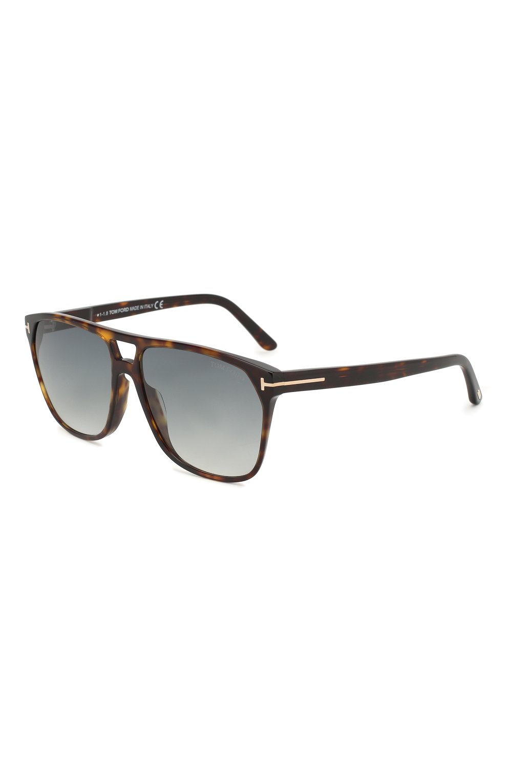 Мужские солнцезащитные очки TOM FORD коричневого цвета, арт. TF679 52W | Фото 1