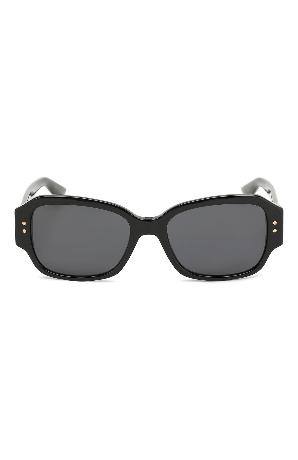 Женские черные солнцезащитные очки Dior, арт. LADYDI0RSTUDS5 807 купить в ЦУМ | Фото №3 Солнцезащитные очки Dior черные | Фото №3