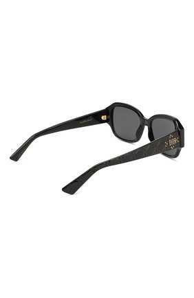 Женские черные солнцезащитные очки Dior, арт. LADYDI0RSTUDS5 807 купить в ЦУМ | Фото №4 Солнцезащитные очки Dior черные | Фото №4