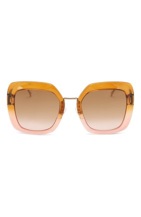 Женские коричневые солнцезащитные очки Fendi, арт. 0317 DQ2 купить в ЦУМ | Фото №3 Солнцезащитные очки Fendi коричневые | Фото №3