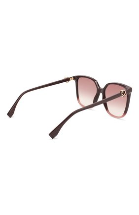 Женские фиолетовые солнцезащитные очки Fendi, арт. 0318 8CQ купить в ЦУМ | Фото №4 Солнцезащитные очки Fendi фиолетовые | Фото №4