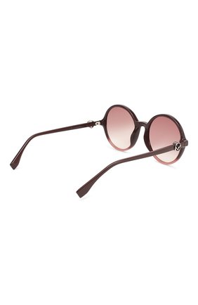 Женские фиолетовые солнцезащитные очки Fendi, арт. 0319/G 8CQ купить в ЦУМ | Фото №4 Солнцезащитные очки Fendi фиолетовые | Фото №4