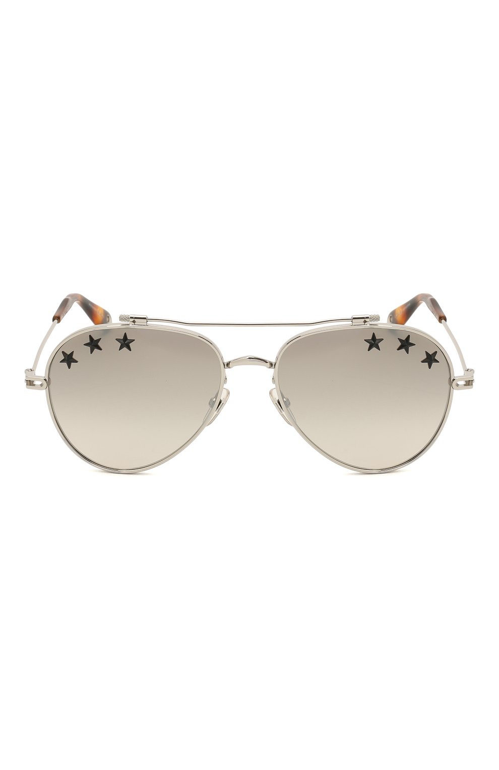 Женские серебряные солнцезащитные очки Givenchy, арт. 7057/STARS 010 купить в ЦУМ | Фото №4 Солнцезащитные очки Givenchy серебряные | Фото №4