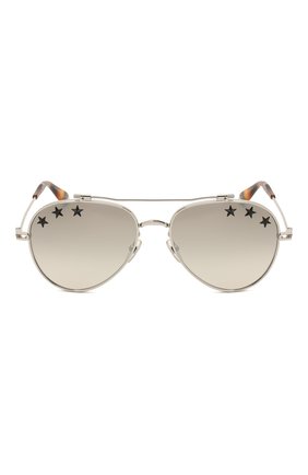 Женские серебряные солнцезащитные очки Givenchy, арт. 7057/STARS 010 купить в ЦУМ | Фото №4 Солнцезащитные очки Givenchy серебряные | Фото №4