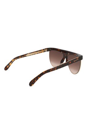 Женские солнцезащитные очки GIVENCHY коричневого цвета по цене 23300 руб., арт. 7118/G 086 | Фото 4 Женские солнцезащитные очки GIVENCHY коричневого цвета, арт. 7118/G 086 | Фото 4