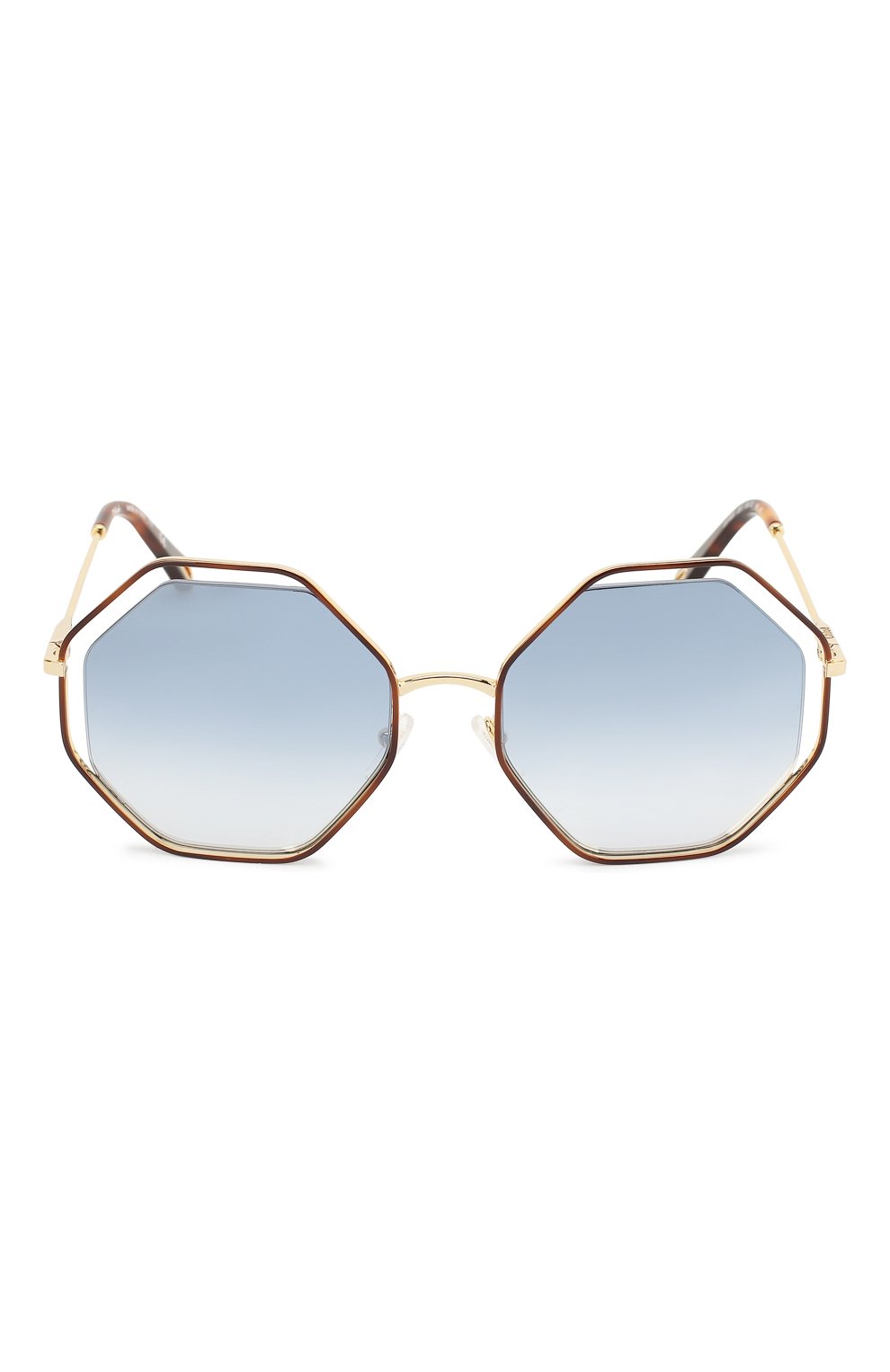Женские синие солнцезащитные очки Chloé, арт. 132S-261 купить в ЦУМ | Фото №3 Солнцезащитные очки Chloé синие | Фото №3