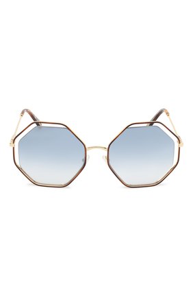 Женские синие солнцезащитные очки Chloé, арт. 132S-261 купить в ЦУМ | Фото №3 Солнцезащитные очки Chloé синие | Фото №3