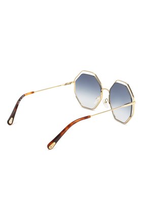 Женские синие солнцезащитные очки Chloé, арт. 132S-261 купить в ЦУМ | Фото №4 Солнцезащитные очки Chloé синие | Фото №4