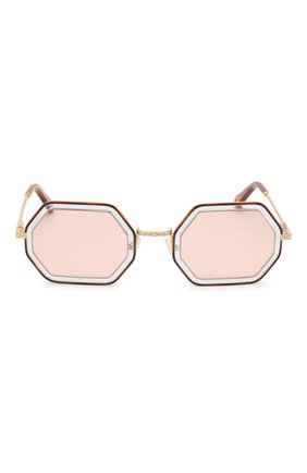 Женские светло-розовые солнцезащитные очки Chloé, арт. 146S-251 купить в ЦУМ | Фото №3 Солнцезащитные очки Chloé светло-розовые | Фото №3