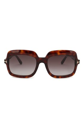 Женские солнцезащитные очки TOM FORD коричневого цвета по цене 25750 руб., арт. TF688 54T | Фото 3 Женские солнцезащитные очки TOM FORD коричневого цвета, арт. TF688 54T | Фото 3 (Тип очков: С/з; Статус проверки: Проверено, Проверена категория; Очки форма: Квадратные, Прямоугольные; Оптика Гендер: оптика-женское)