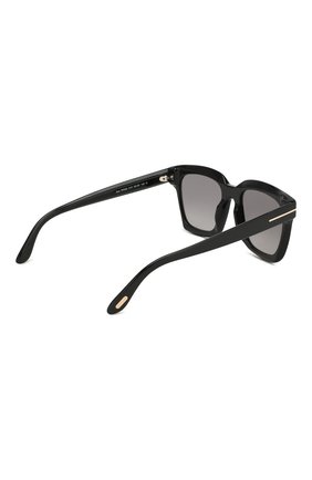 Женские солнцезащитные очки TOM FORD черного цвета по цене 25750 руб., арт. TF690 01C | Фото 4 Женские солнцезащитные очки TOM FORD черного цвета, арт. TF690 01C | Фото 4