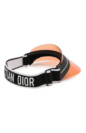 Женские оранжевые солнцезащитный козырек Dior, арт. DI0RCLUB1 DU9 купить в ЦУМ | Фото №4 Солнцезащитный козырек Dior оранжевые | Фото №4