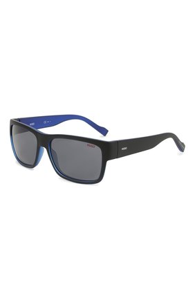 Мужские солнцезащитные очки BOSS синего цвета, арт. 0176 0VK | Фото 1 (Тип очков: С/з; Статус проверки: Проверена категория; Оптика Гендер: оптика-мужское)