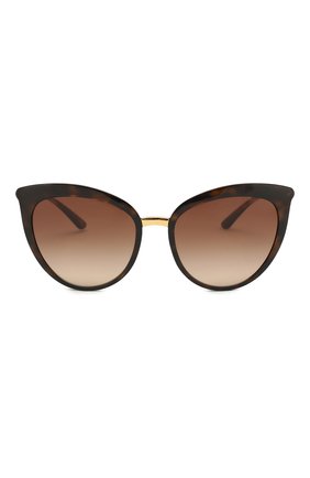 Женские коричневые солнцезащитные очки Dolce & Gabbana, арт. 6113-502/13 купить в ЦУМ | Фото №3 Солнцезащитные очки Dolce & Gabbana коричневые | Фото №3