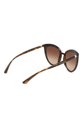 Женские коричневые солнцезащитные очки Dolce & Gabbana, арт. 6113-502/13 купить в ЦУМ | Фото №4 Солнцезащитные очки Dolce & Gabbana коричневые | Фото №4