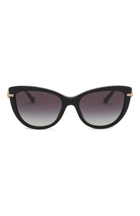 Женские черные солнцезащитные очки BVLGARI, арт. 8218B-501/8G купить в ЦУМ | Фото №3 Солнцезащитные очки BVLGARI черные | Фото №3