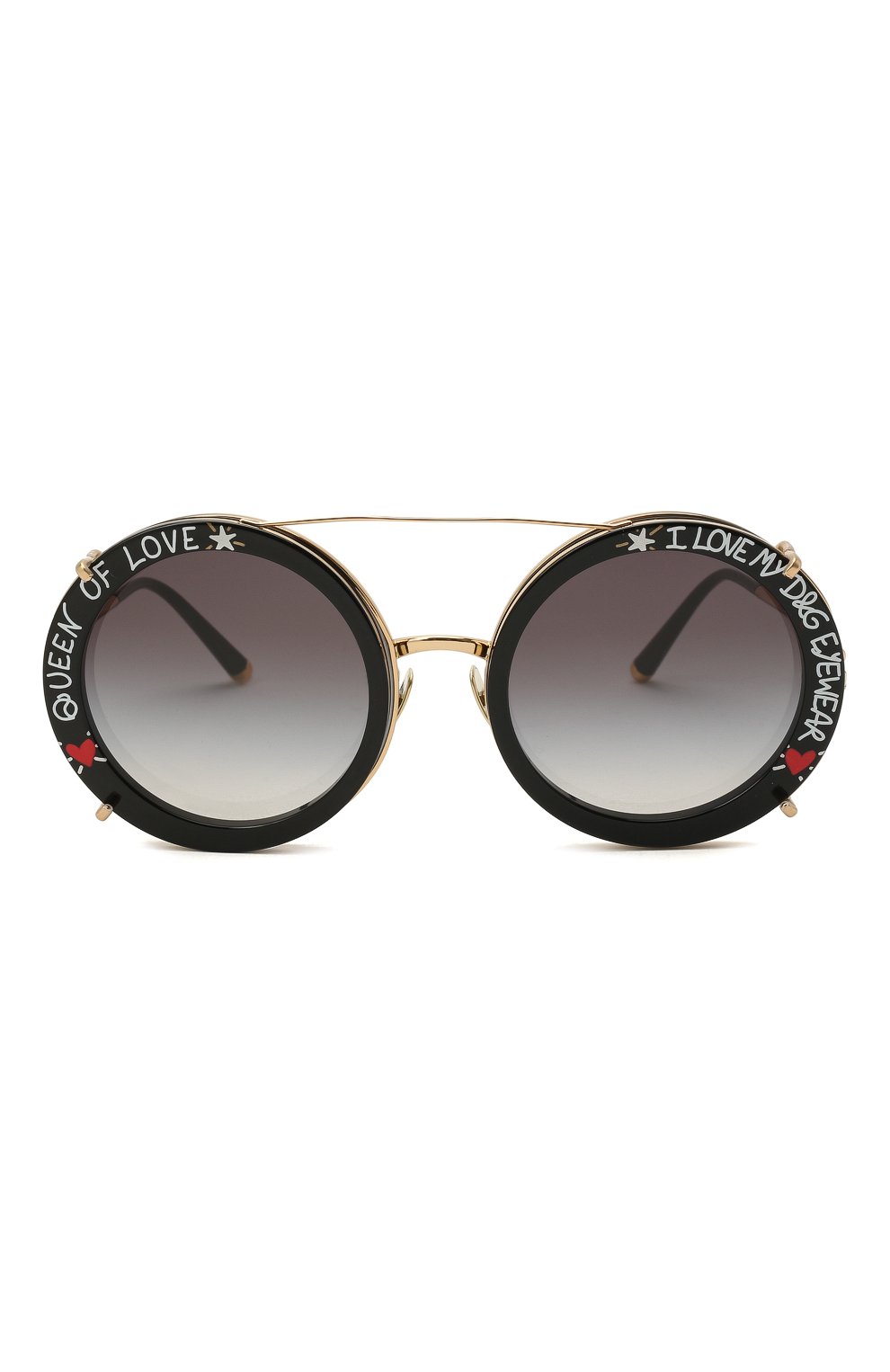 Женские черные солнцезащитные очки Dolce & Gabbana, арт. 2198-02/8G купить в ЦУМ | Фото №6 Солнцезащитные очки Dolce & Gabbana черные | Фото №6