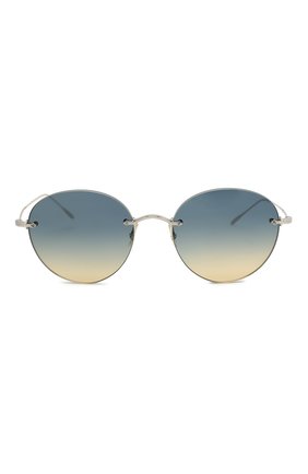 Женские солнцезащитные очки OLIVER PEOPLES синего цвета по цене 22800 руб., арт. 1264S-503679 | Фото 3 Женские солнцезащитные очки OLIVER PEOPLES синего цвета, арт. 1264S-503679 | Фото 3