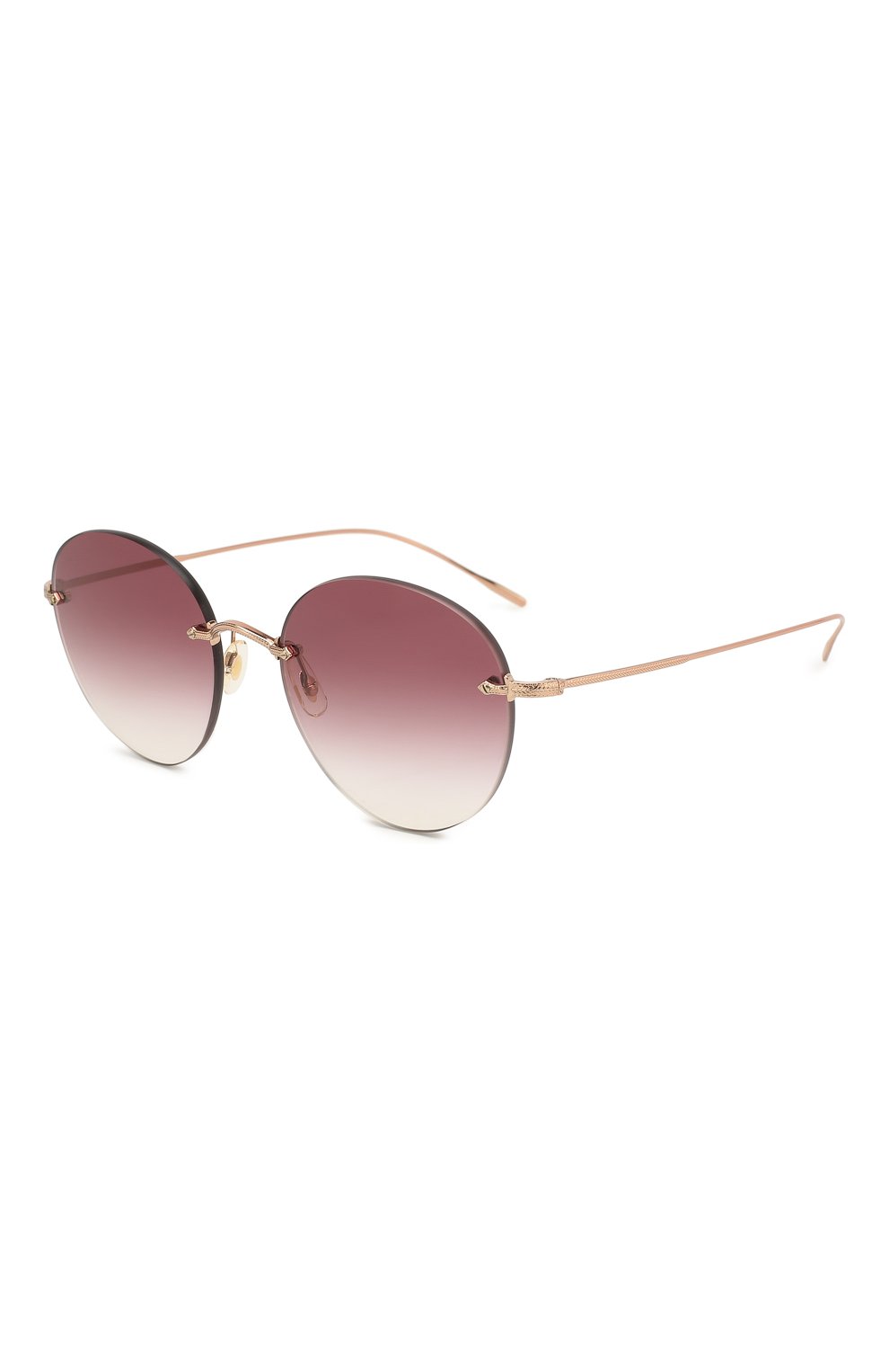 Женские солнцезащитные очки OLIVER PEOPLES бордового цвета, арт. 1264S-50378H | Фото 1
