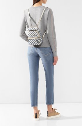 Женский кремовый рюкзак valentino garavani rockstud spike mini Valentino, арт. RW2B0B63/TYU купить в ЦУМ | Фото №2 Рюкзак Valentino Garavani Rockstud Spike mini Valentino кремовый | Фото №2