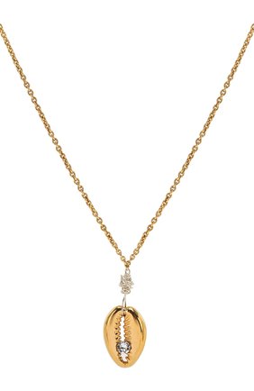Женская кулон на цепочке just a friend WALD BERLIN золотого цвета по цене 14600 руб., арт. JUST A FRIEND G0LD NECKLACE/M | Фото 2 Женская кулон на цепочке just a friend WALD BERLIN золотого цвета, арт. JUST A FRIEND G0LD NECKLACE/M | Фото 2