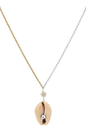 Женская кулон на цепочке just a friend WALD BERLIN золотого цвета по цене 13600 руб., арт. JUST A FRIEND NATUR NECKLACE/M | Фото 2 Женская кулон на цепочке just a friend WALD BERLIN золотого цвета, арт. JUST A FRIEND NATUR NECKLACE/M | Фото 2