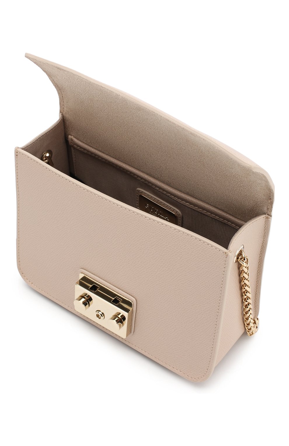 Корпус сумки Metropolis Furla, бежевого цвета, арт. K502 в ЦУМ | Фото №3 Корпус сумки Metropolis Furla бежевого цвета | Фото №3